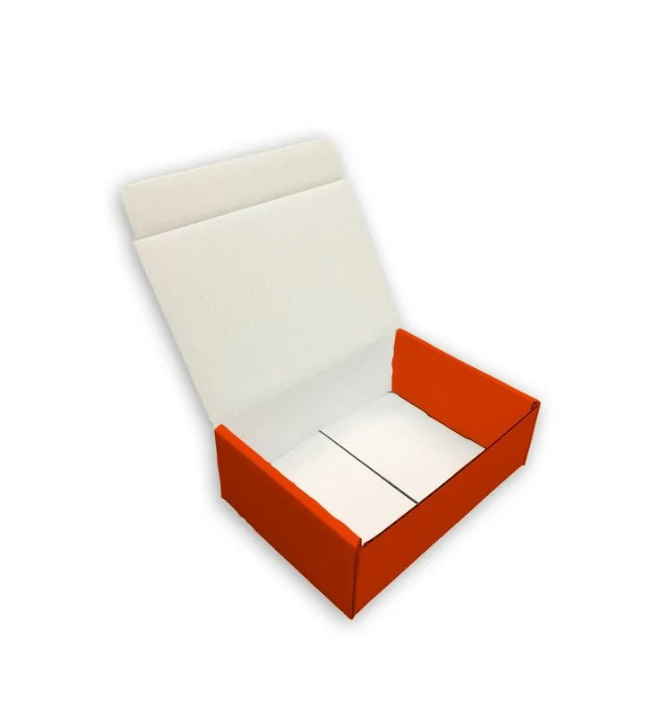 Orange mailing box 