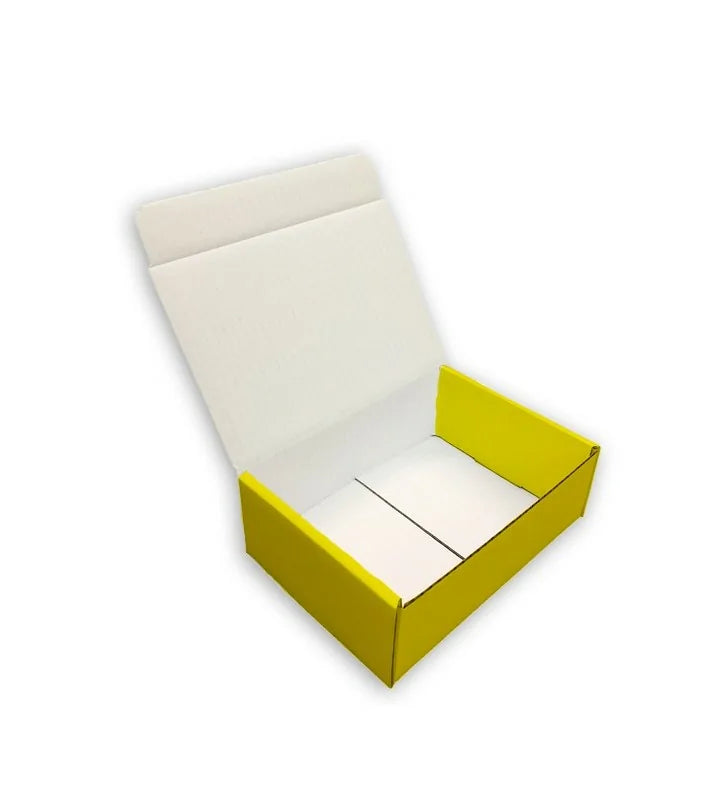 Yellow mailing box 
