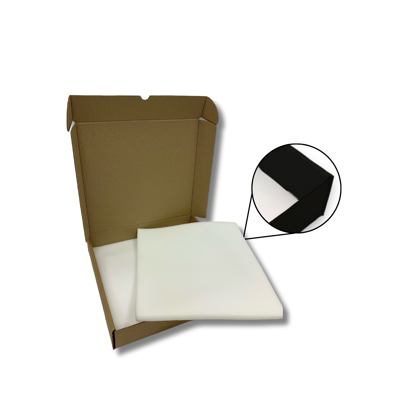 410 x 380 x 75mm Foam Lined Mailing Box