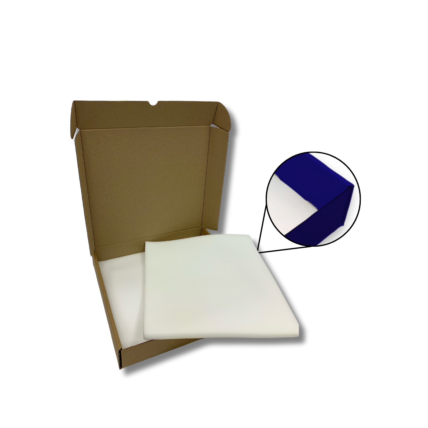 410 x 380 x 75mm Foam Lined Mailing Box