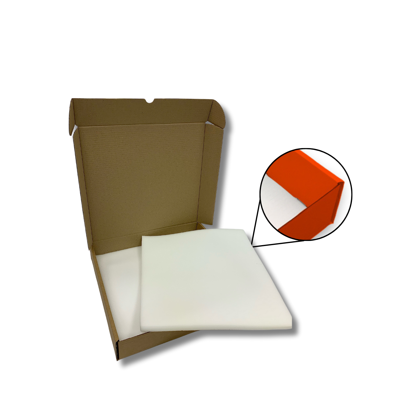 410 x 380 x 75mm Foam Lined Mailing Box