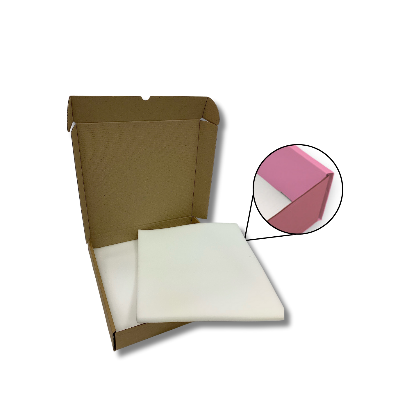 410 x 380 x 75mm Foam Lined Mailing Box