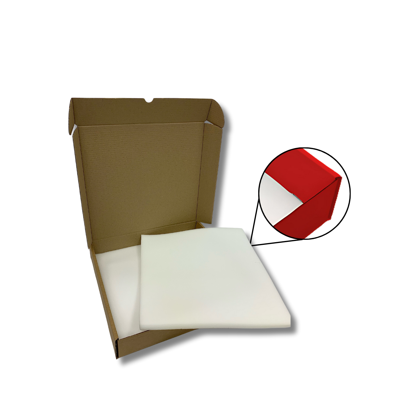 410 x 380 x 75mm Foam Lined Mailing Box