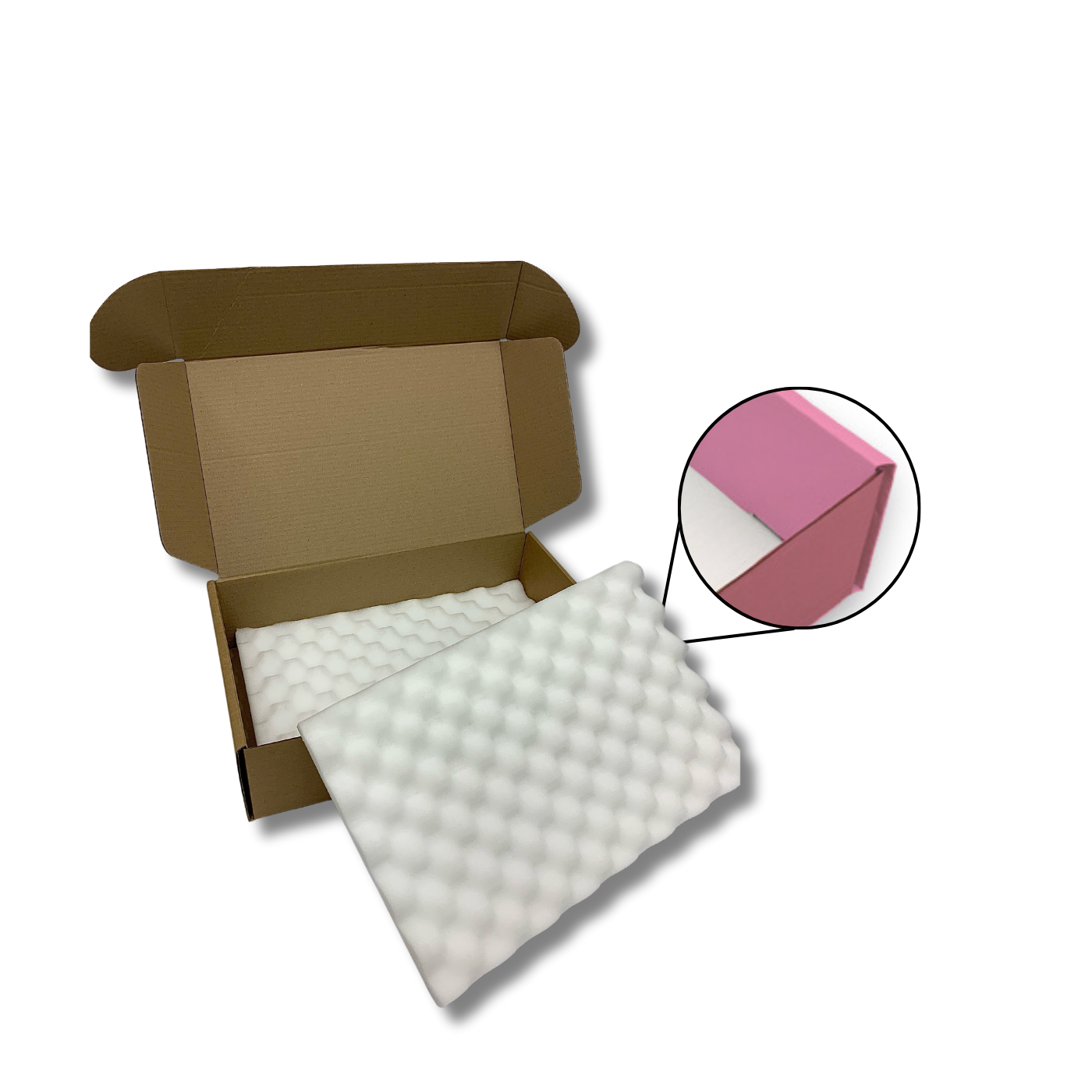 425 x 270 x 110mm Foam Lined Mailing Box