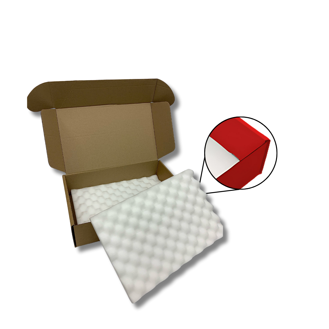 425 x 270 x 110mm Foam Lined Mailing Box