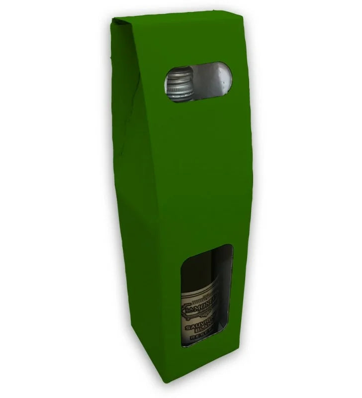 Dark Green wine bottle box