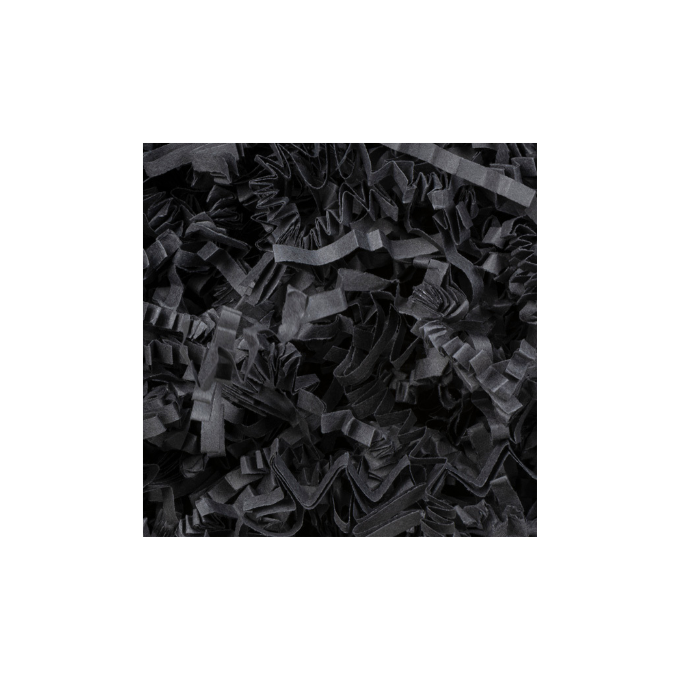 Black ZigZag 4mm Shredded Kraft Paper