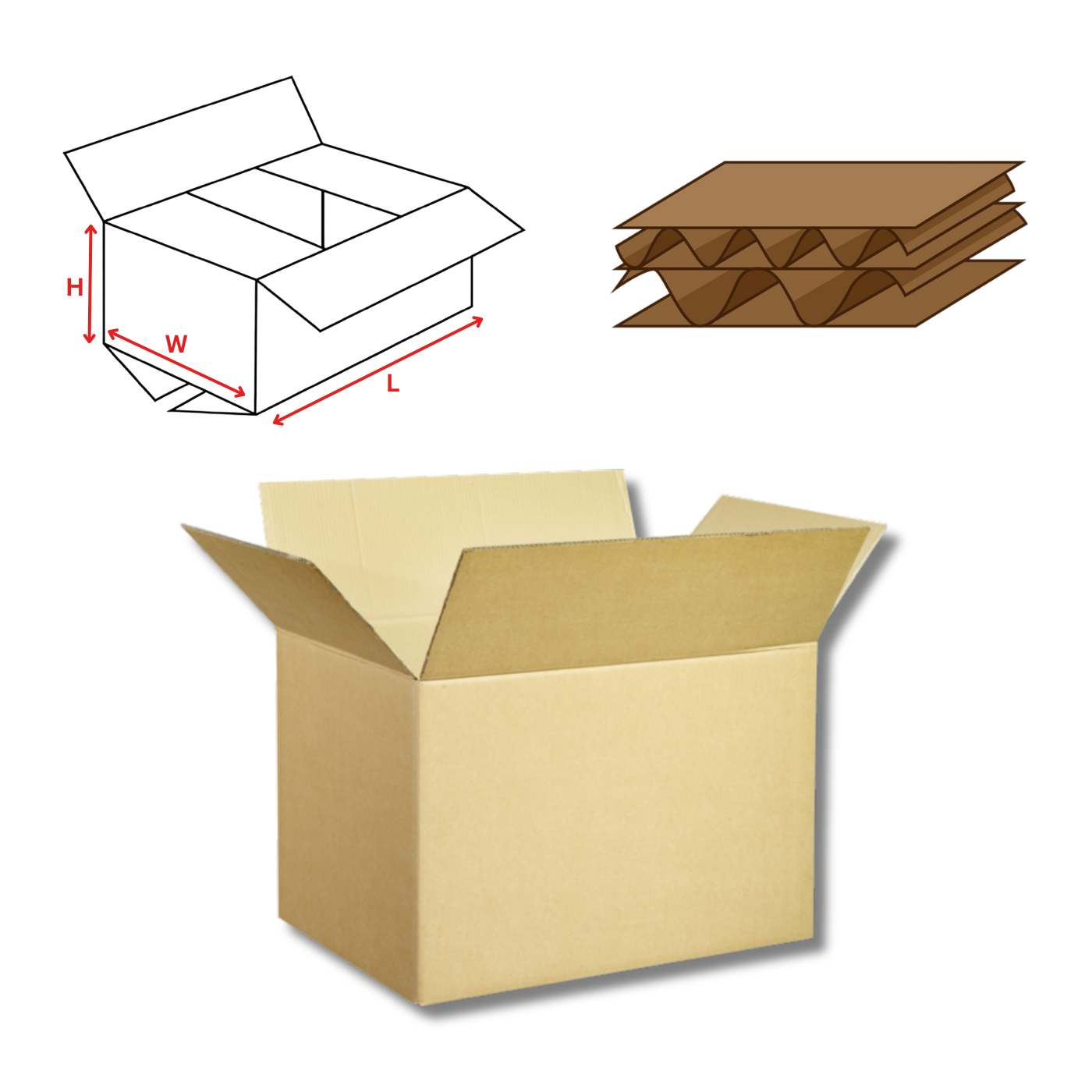 Custom 0201 Shipping Box