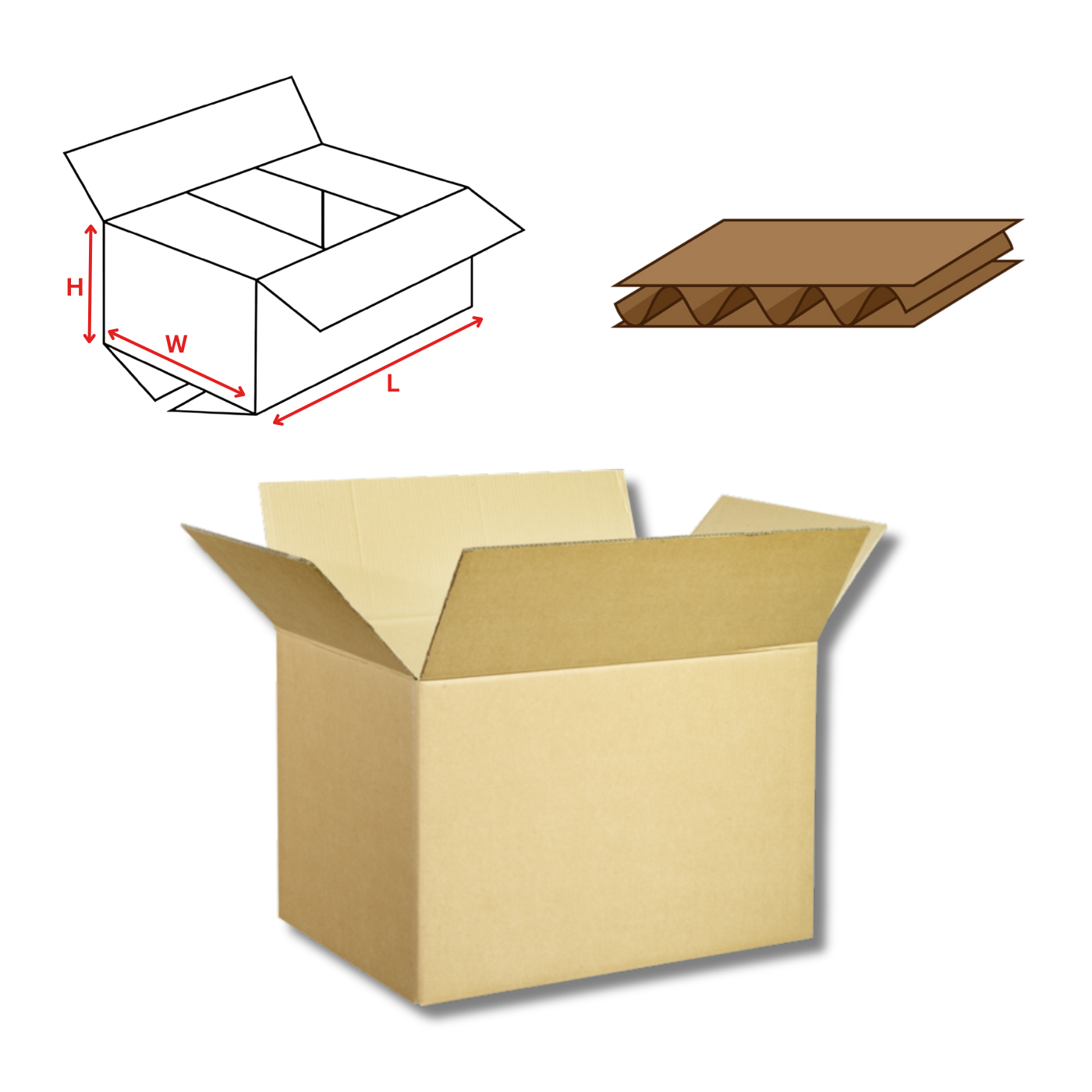 Custom 0201 Shipping Box