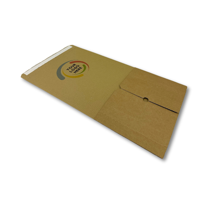150 x 130 x 0-50mm Custom Printed Postal Wrap Mailer