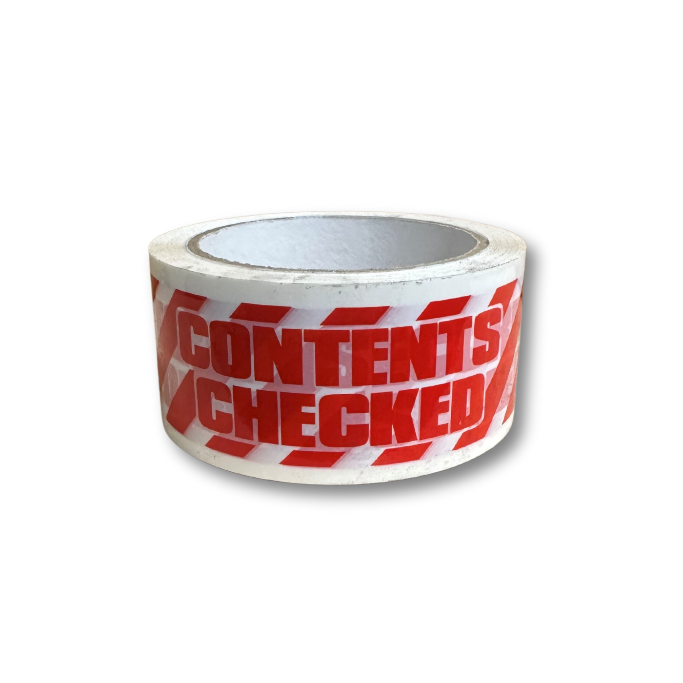 Pre-Printed 'Contents Checked' 50mm Tape