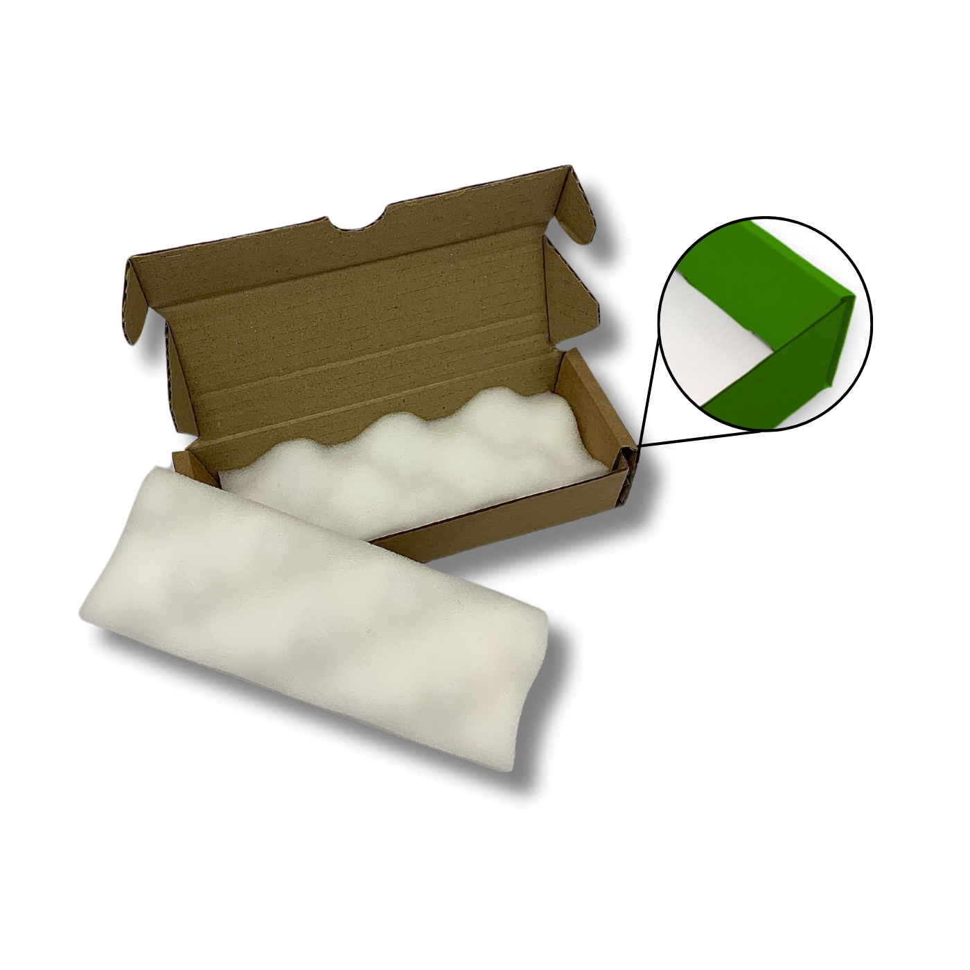 175 x 65 x 37mm Foam Lined Mailing Box