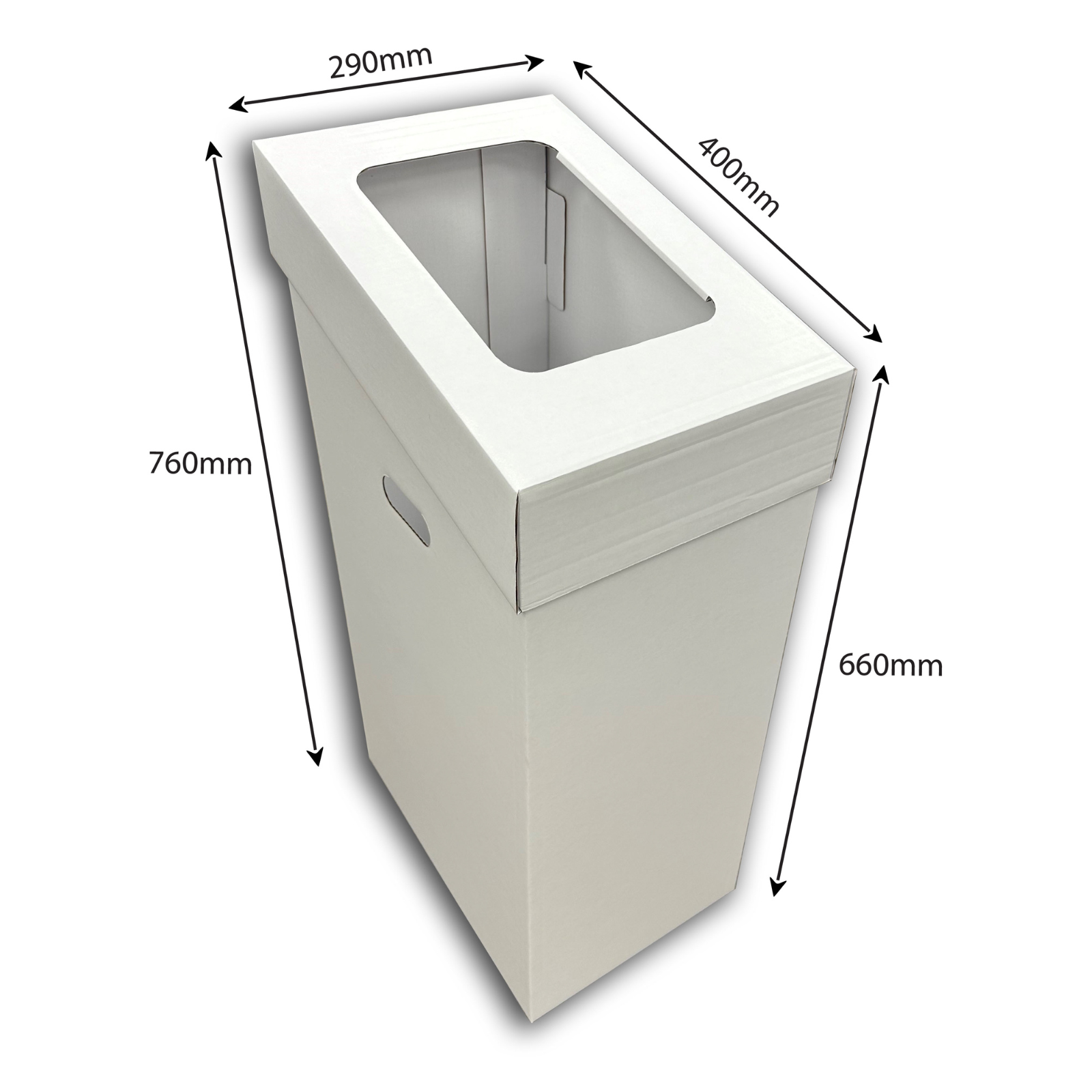 Correx® Large Recycling Bin (Set of 4 Bins)