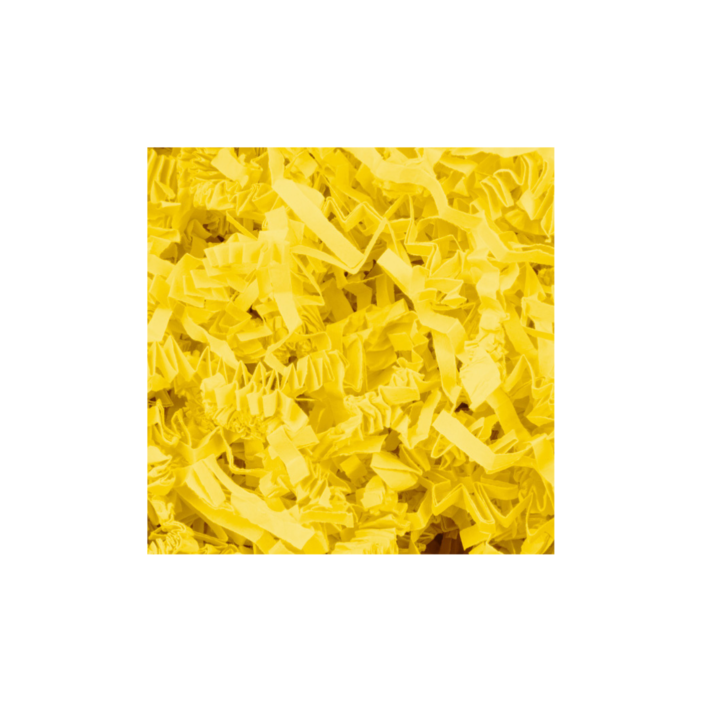 Lemon ZigZag 4mm Shredded Kraft Paper