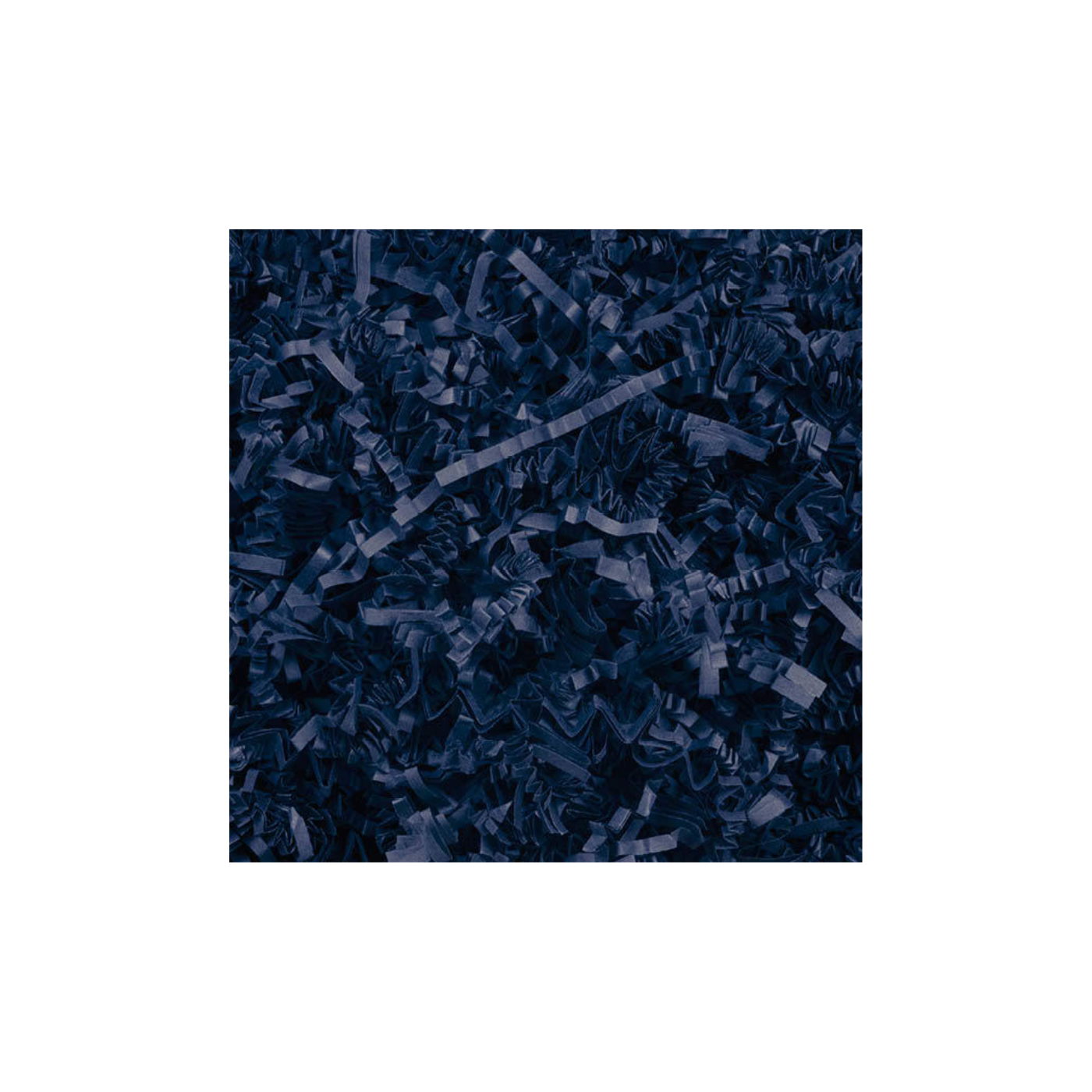 Navy ZigZag 4mm Shredded Kraft Paper