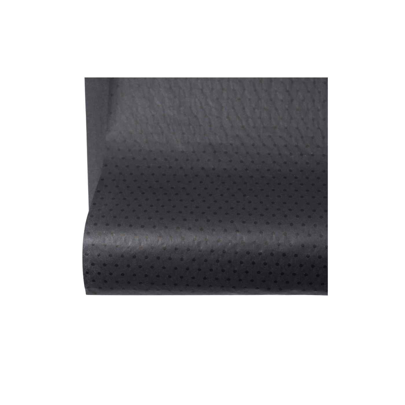 Polka Dot Black on Black Tissue Paper