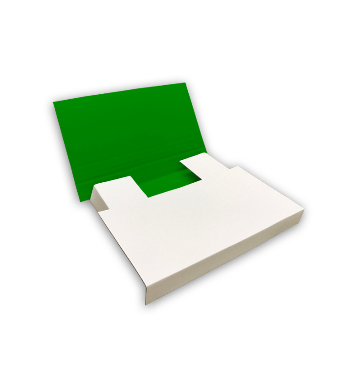 Dark Green postal wrap mailer reversed