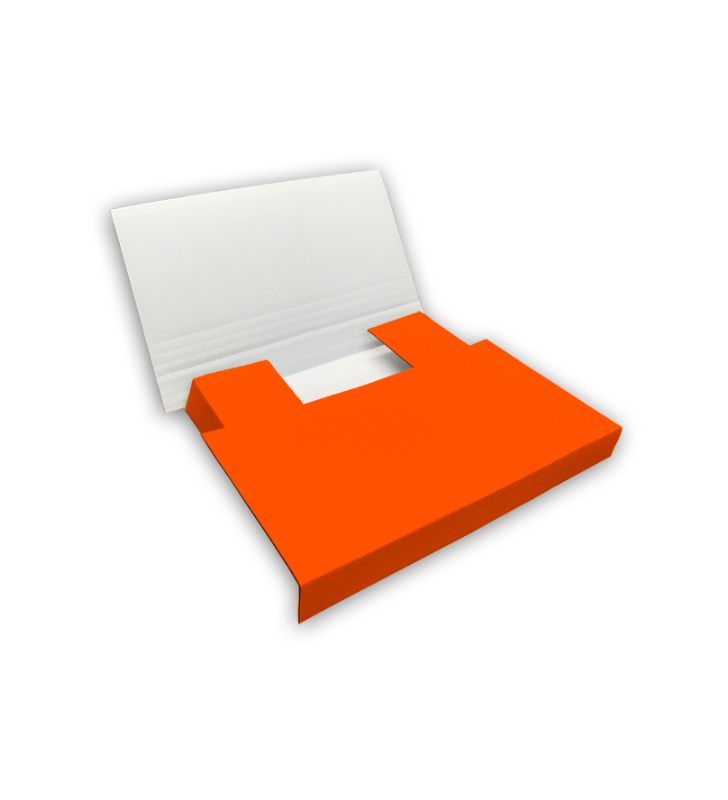 Orange postal wrap mailer