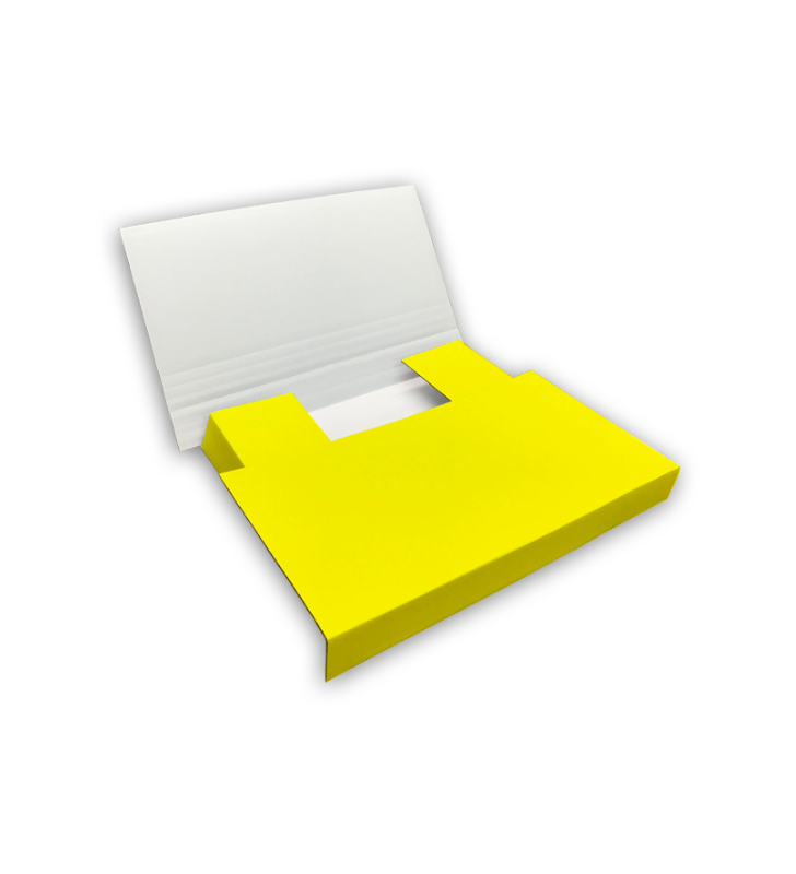 Yellow postal wrap mailer