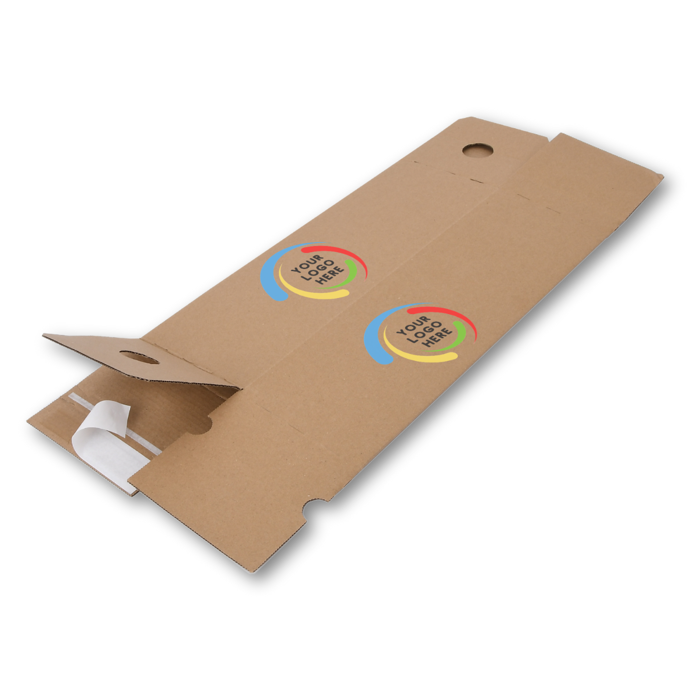 Custom Printed E-commerce Long Postal Box - 435 x 110 x 110mm