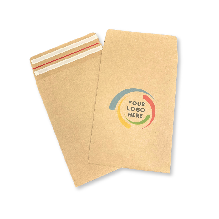 Custom Printed Gusseted Paper Envelope Mailers