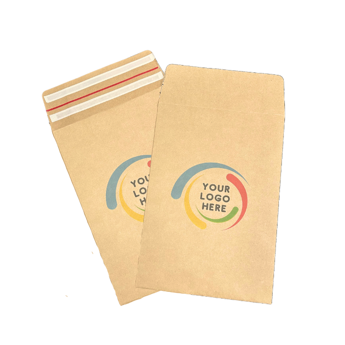 Custom Printed Gusseted Paper Envelope Mailers