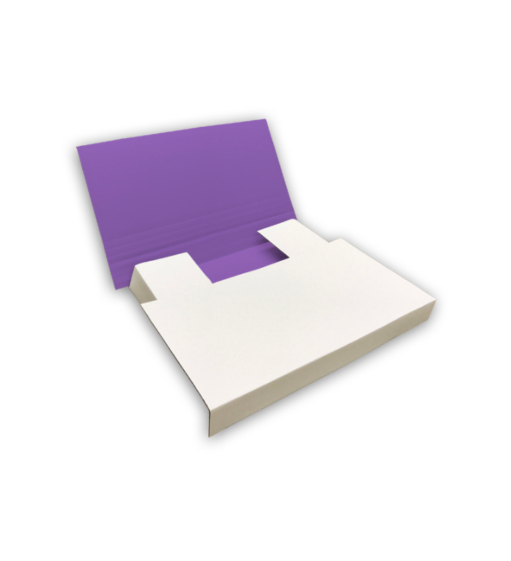 Brown/ coloured pizza boxes. With your logo printed here.