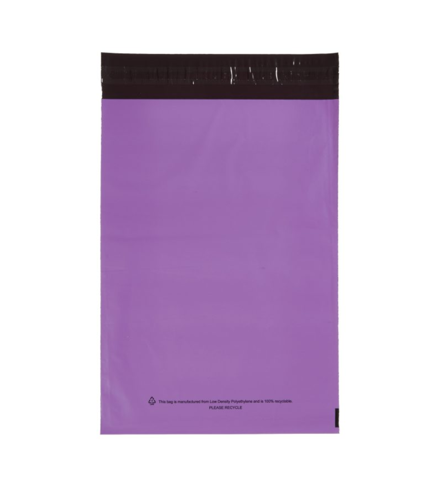 Purple mailing bags 