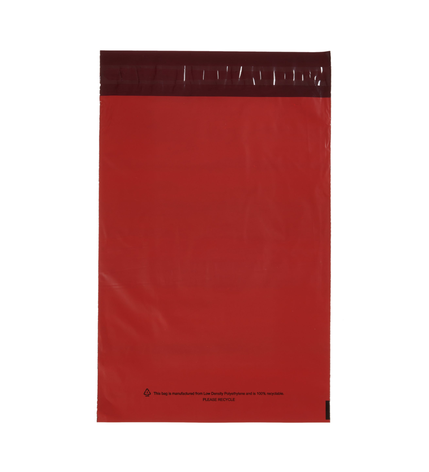 Red mailing bags 