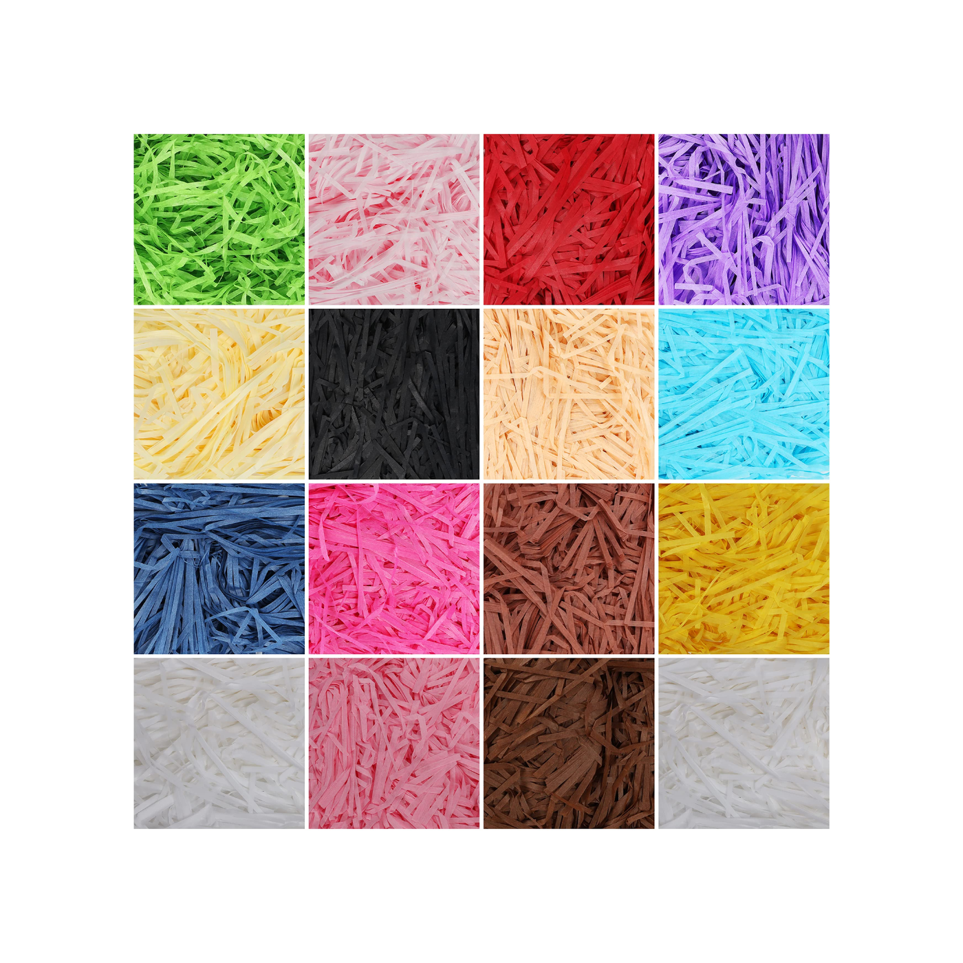 Coloured Shredded Tissue Paper