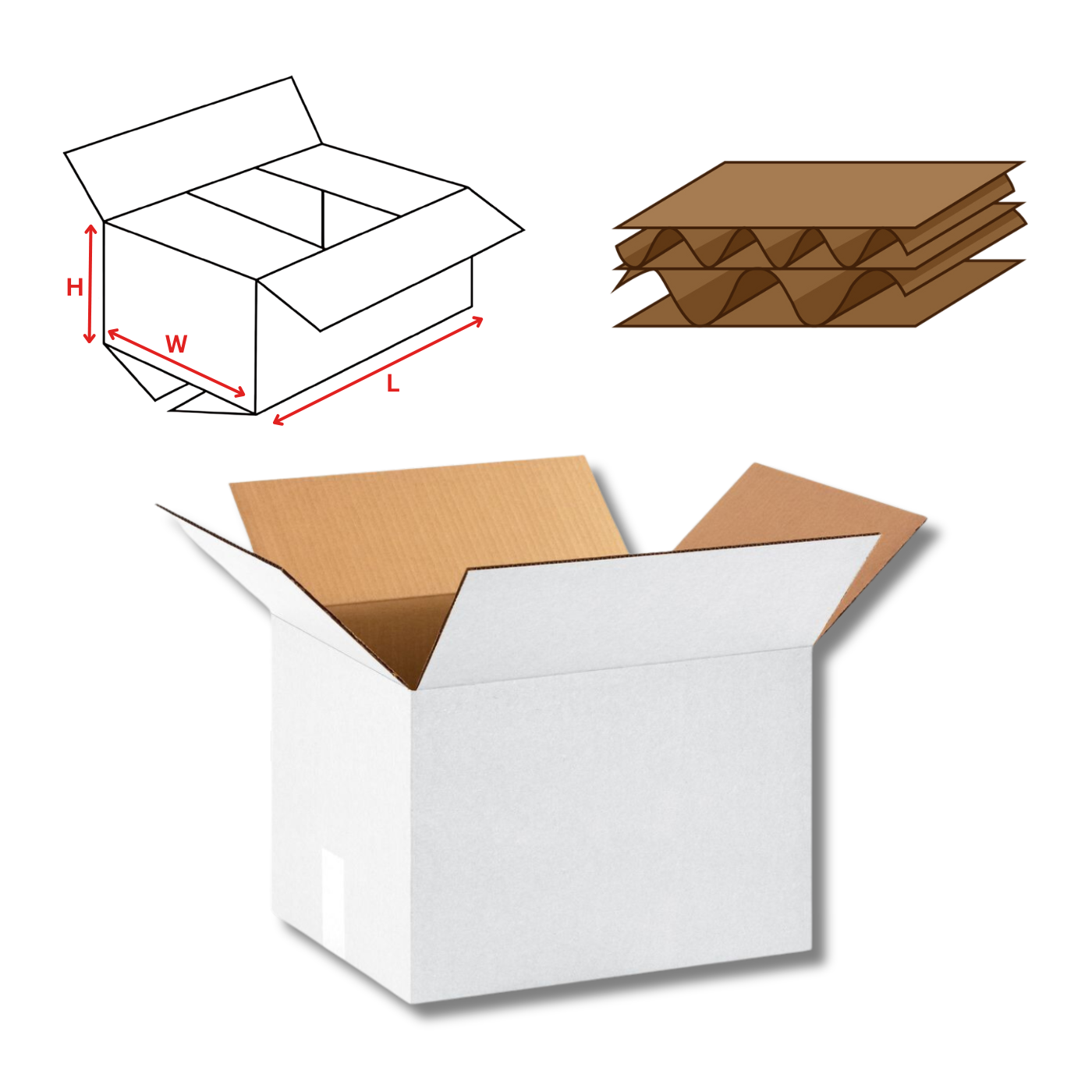 Custom 0201 Shipping Box