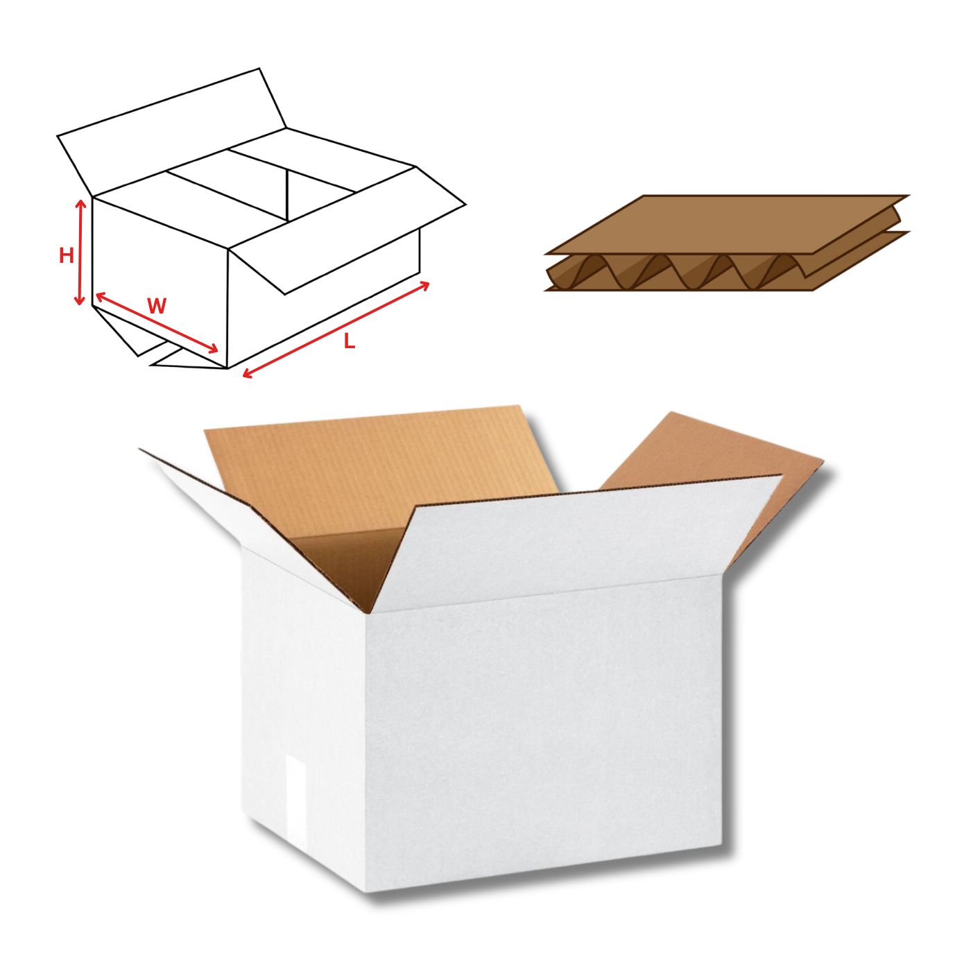 Custom 0201 Shipping Box