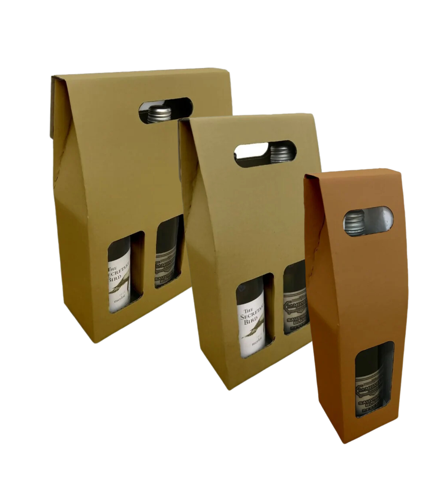 Wine bottle box