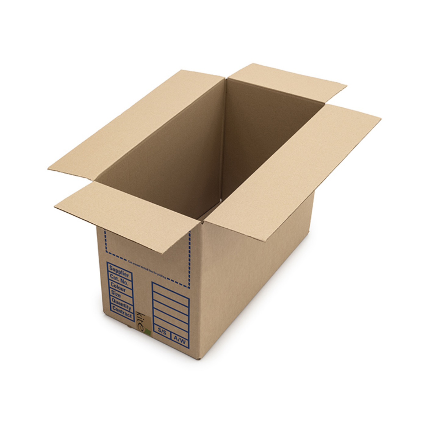 393 x 293 x 393mm Brown Printed BDCM2 0201 Single Walled Shipping Box